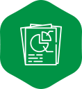 Accounting services and solutions icon
